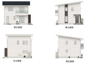 区画7　立面図